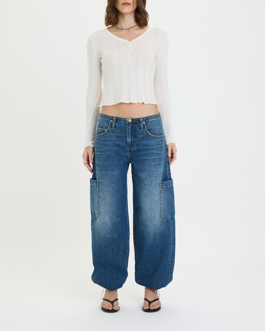 Mirage Mid Rise Slouch Jogger