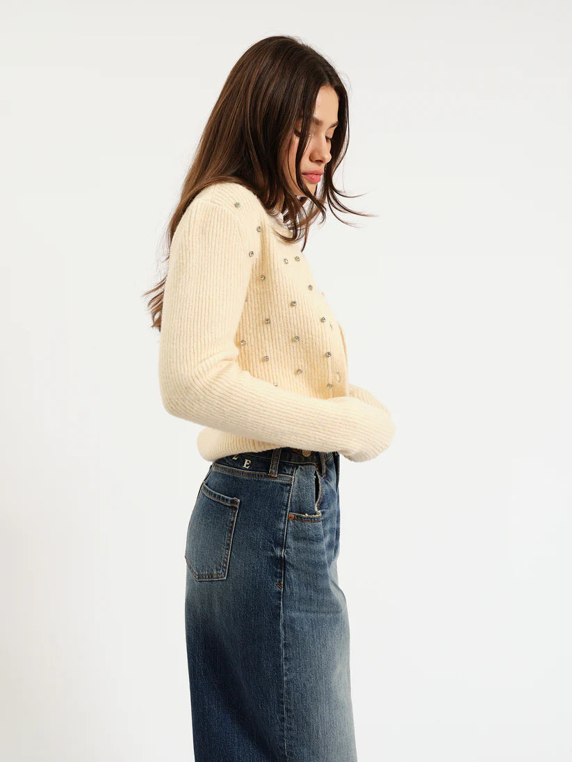 Muse Embellished Crewneck