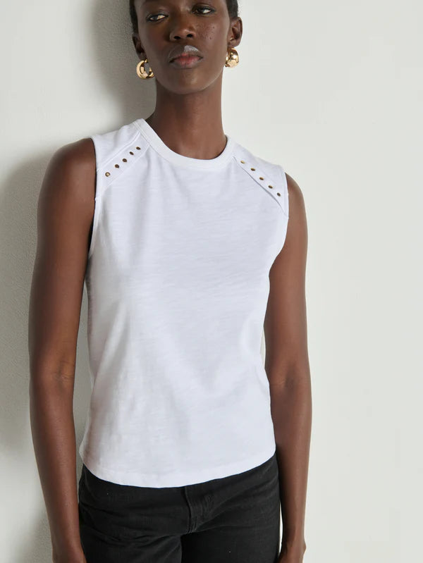 Davina Tank White