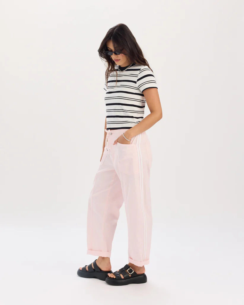 Villa Drawstring Pant Petal