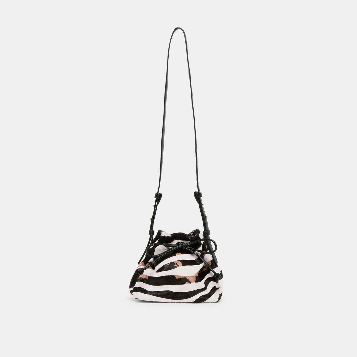 Randi Zebra Calf Hair Crossbody