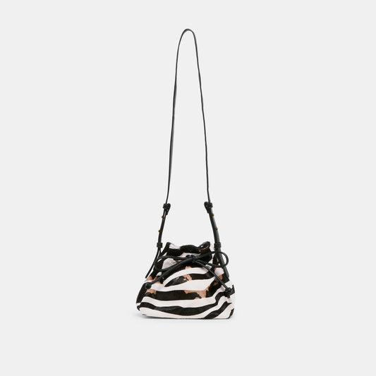 Randi Zebra Calf Hair Crossbody