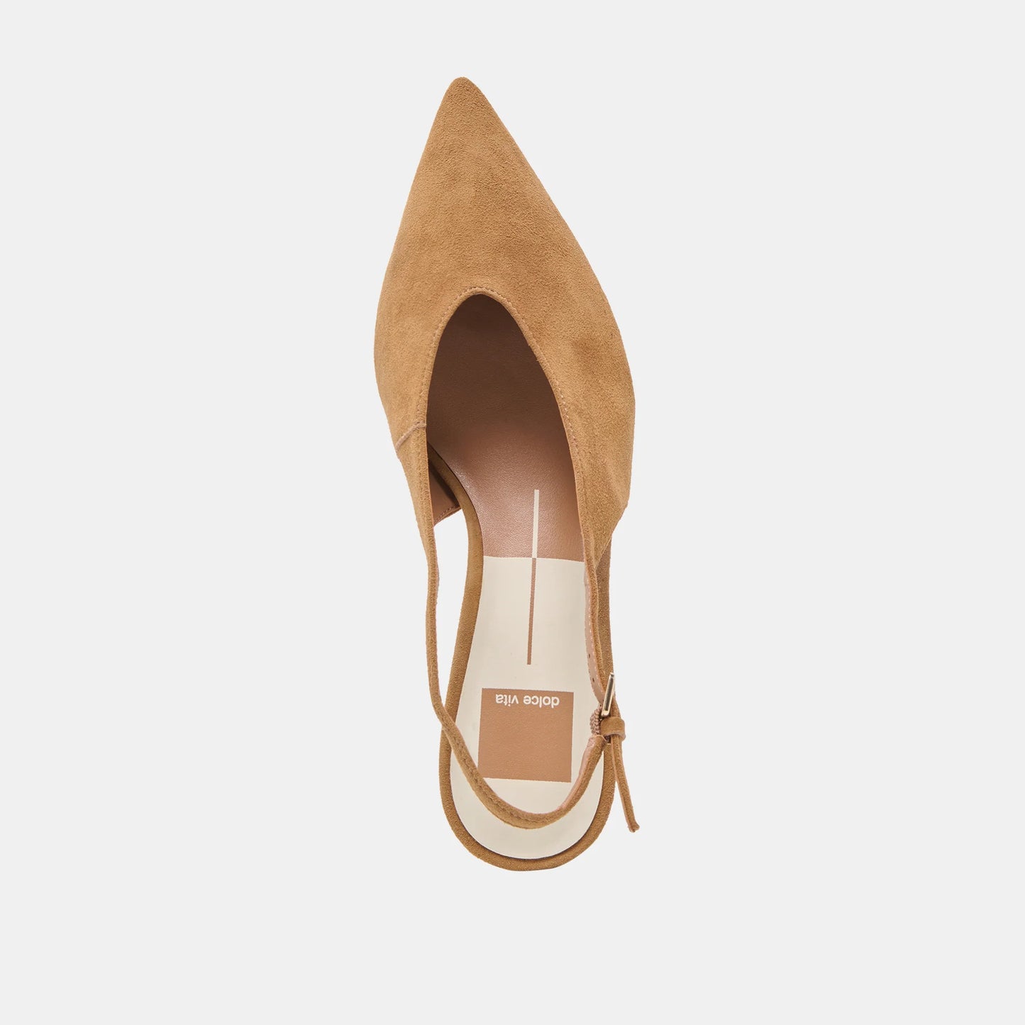 Alenna Heels Lt Brown Suede