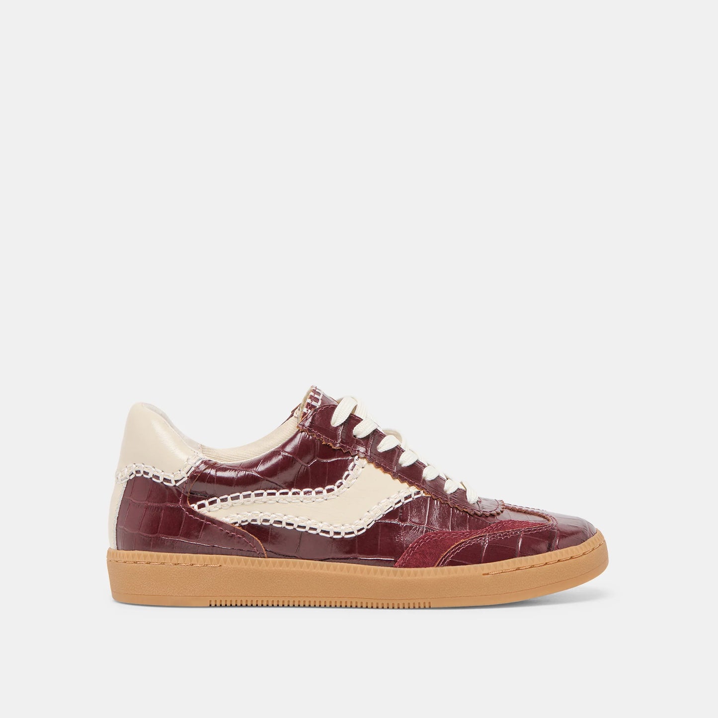 Notice Stitch Oxblood Croco