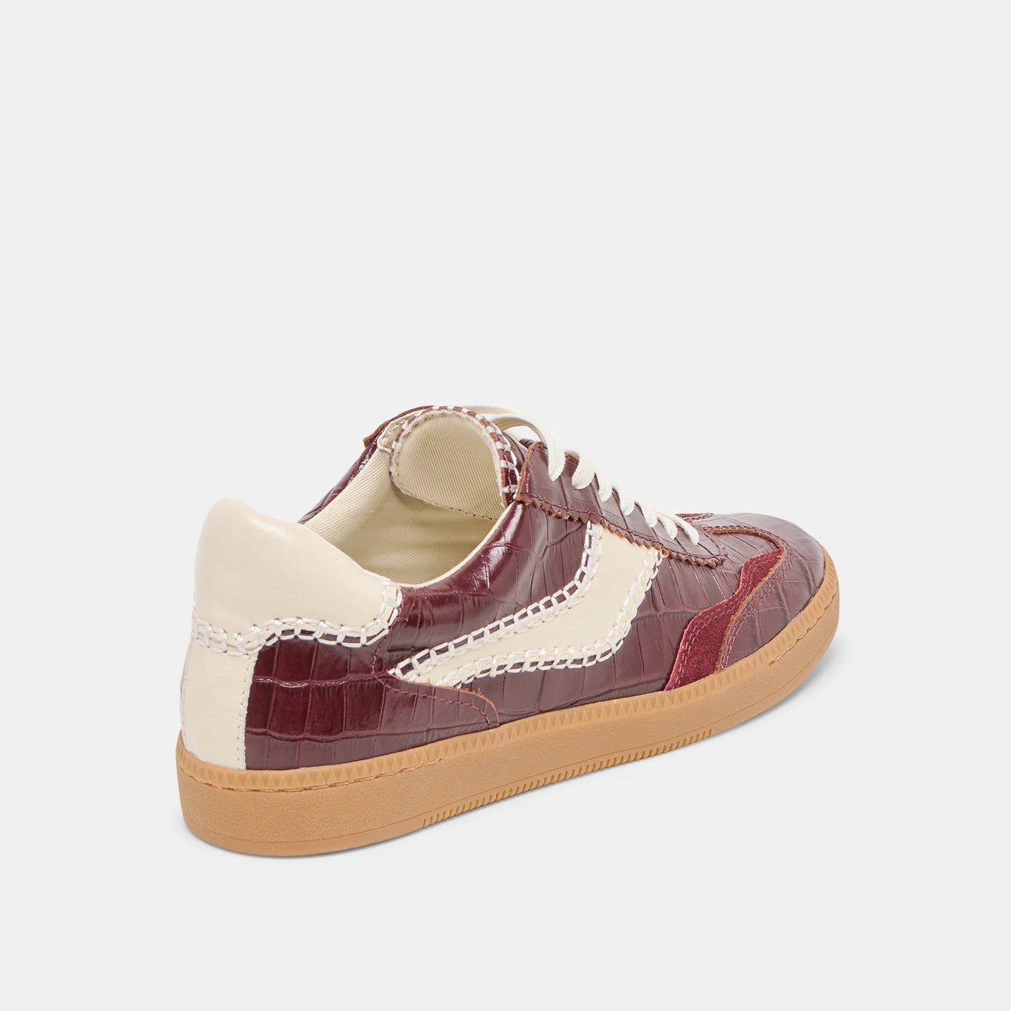 Notice Stitch Oxblood Croco