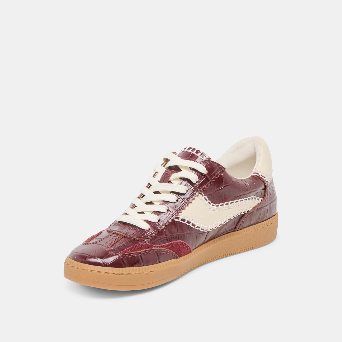 Notice Stitch Oxblood Croco