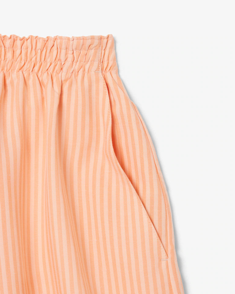 Oversized Linen Blend Shorts