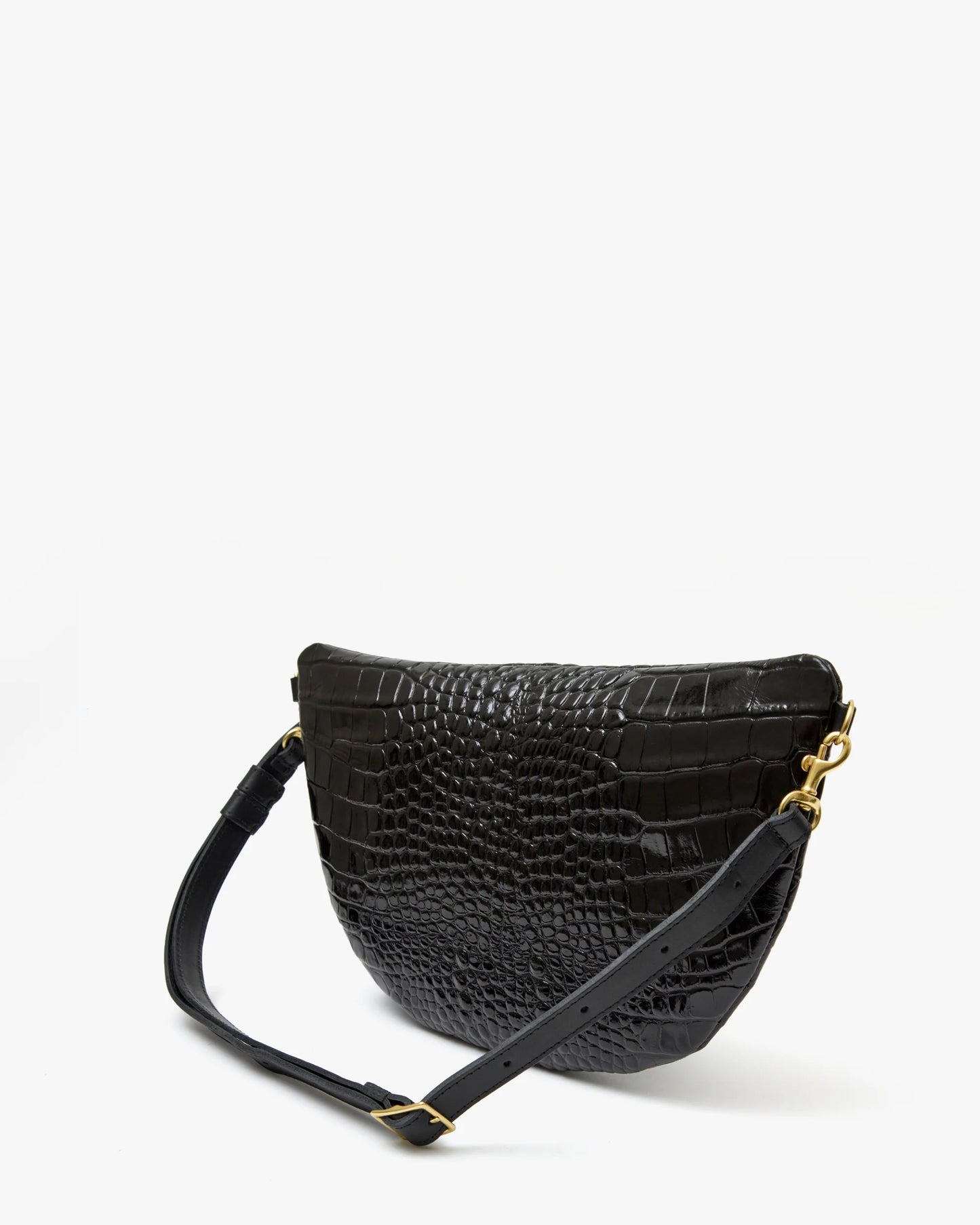 Grande Fanny Black Croco