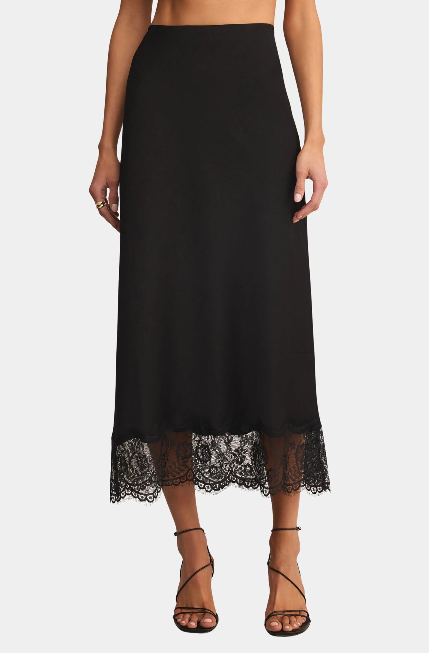 Cinder Lace Midi Skirt