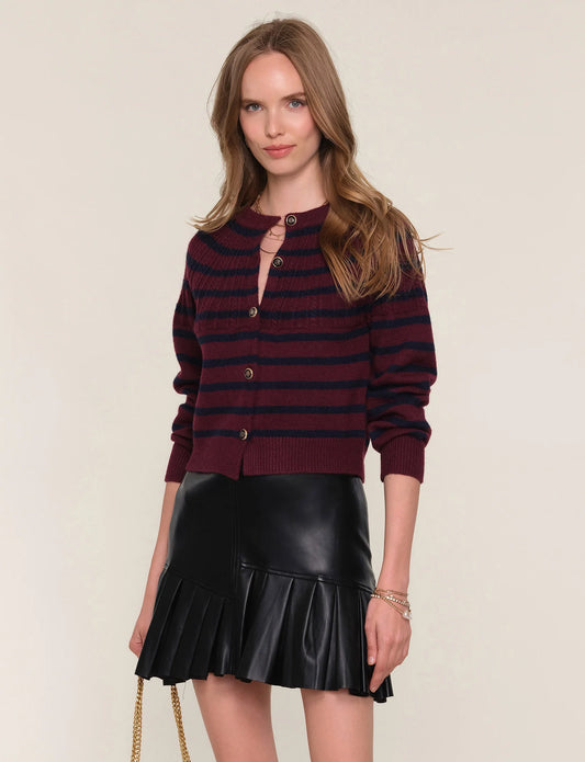 Selene Cardigan Merlot