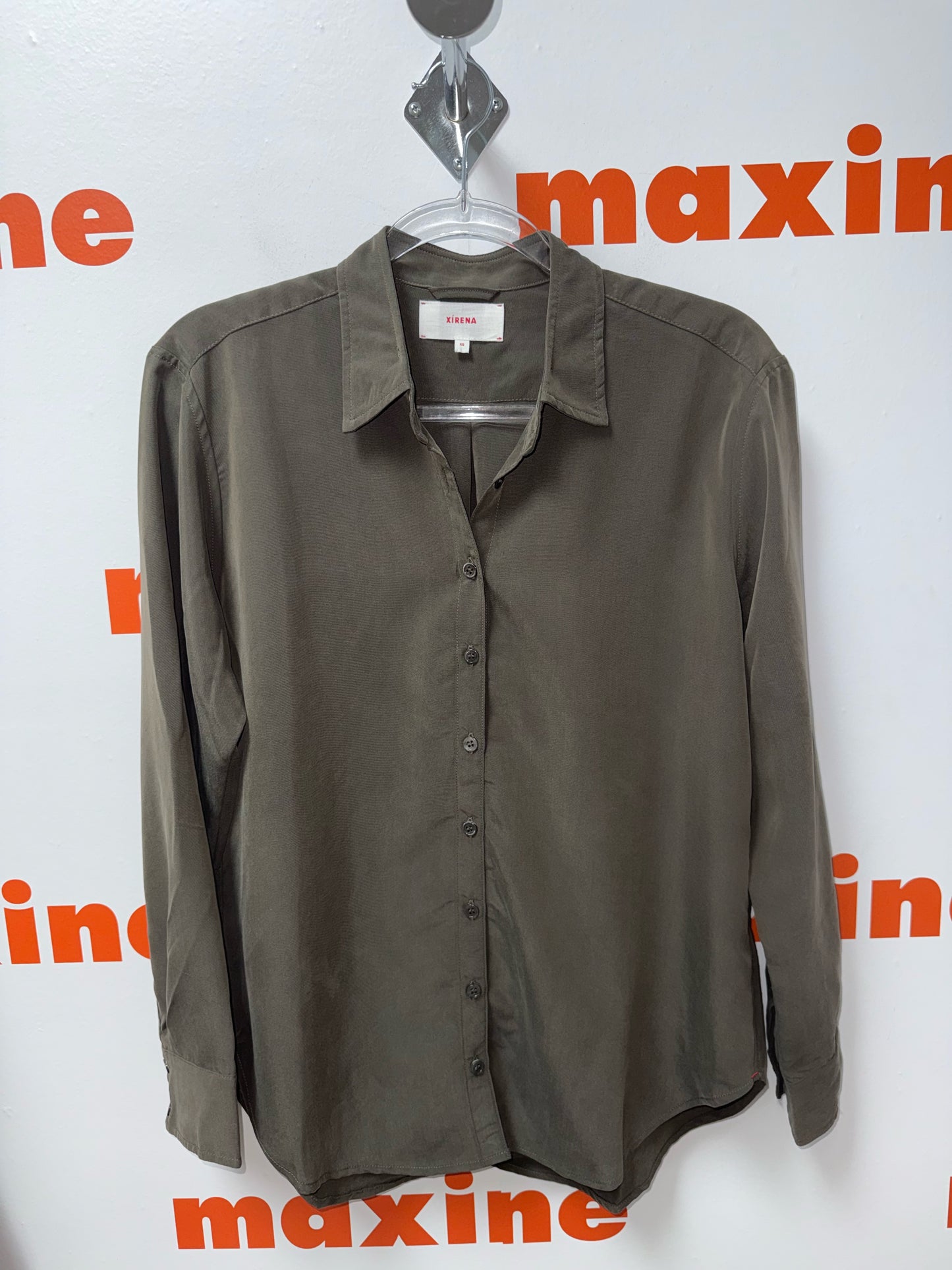 Beau Blouse Dusty Army