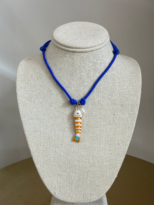 Santorini Cord Necklace