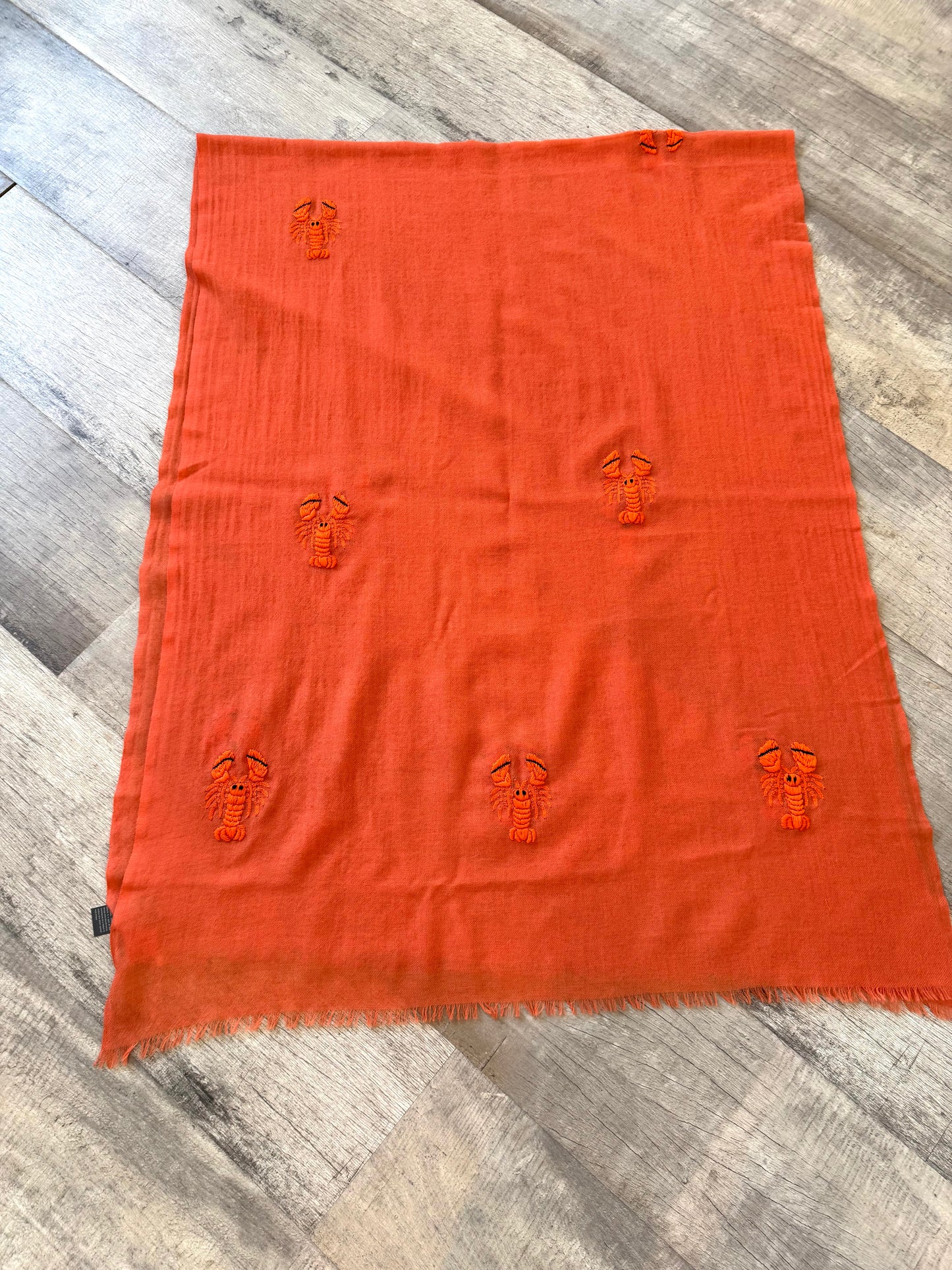 Wool Cashmere Lobster Wrap