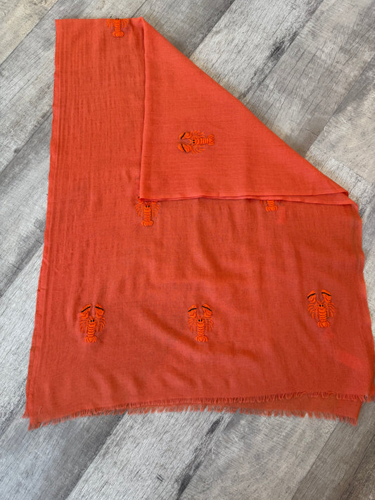 Wool Cashmere Lobster Wrap