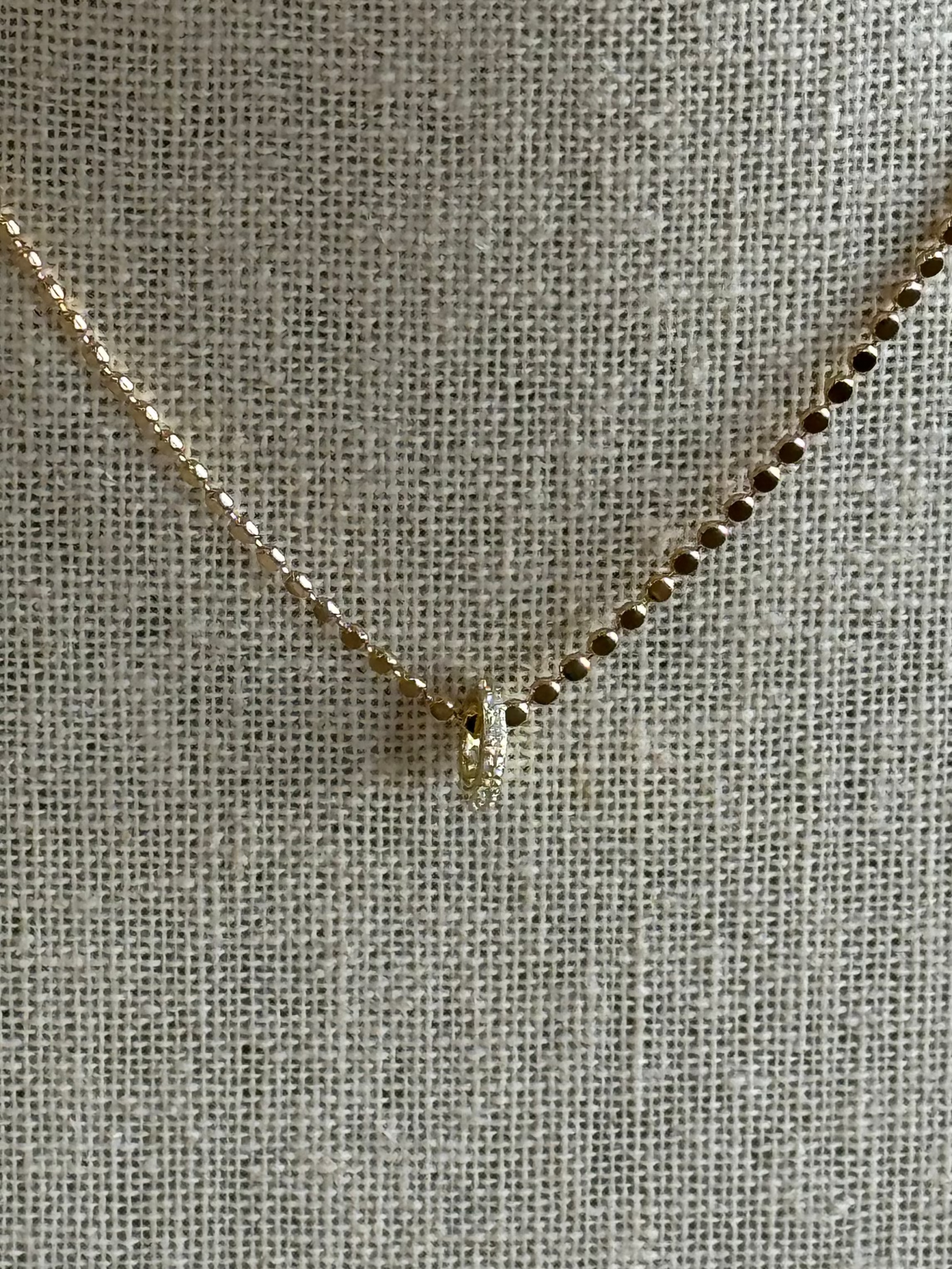 Single Row CZ Rondelles