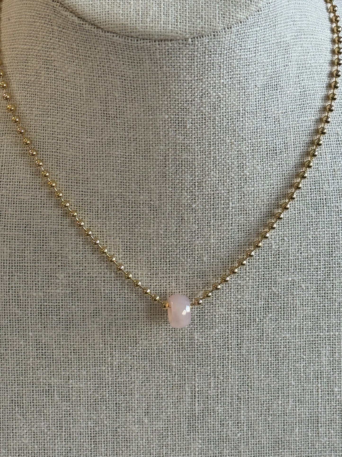 Faceted Stone Rondelles