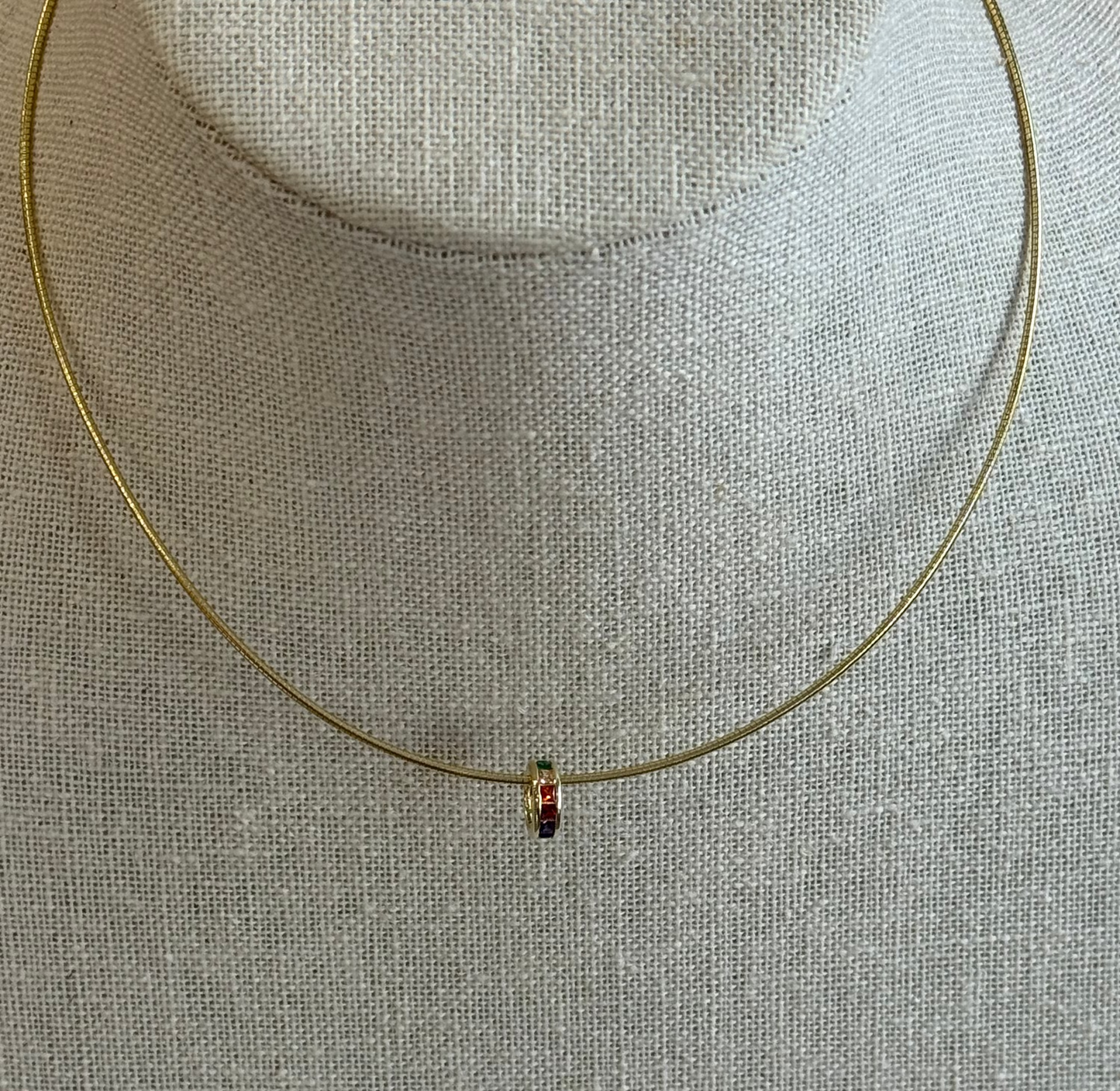 Baguette CZ Rondelles