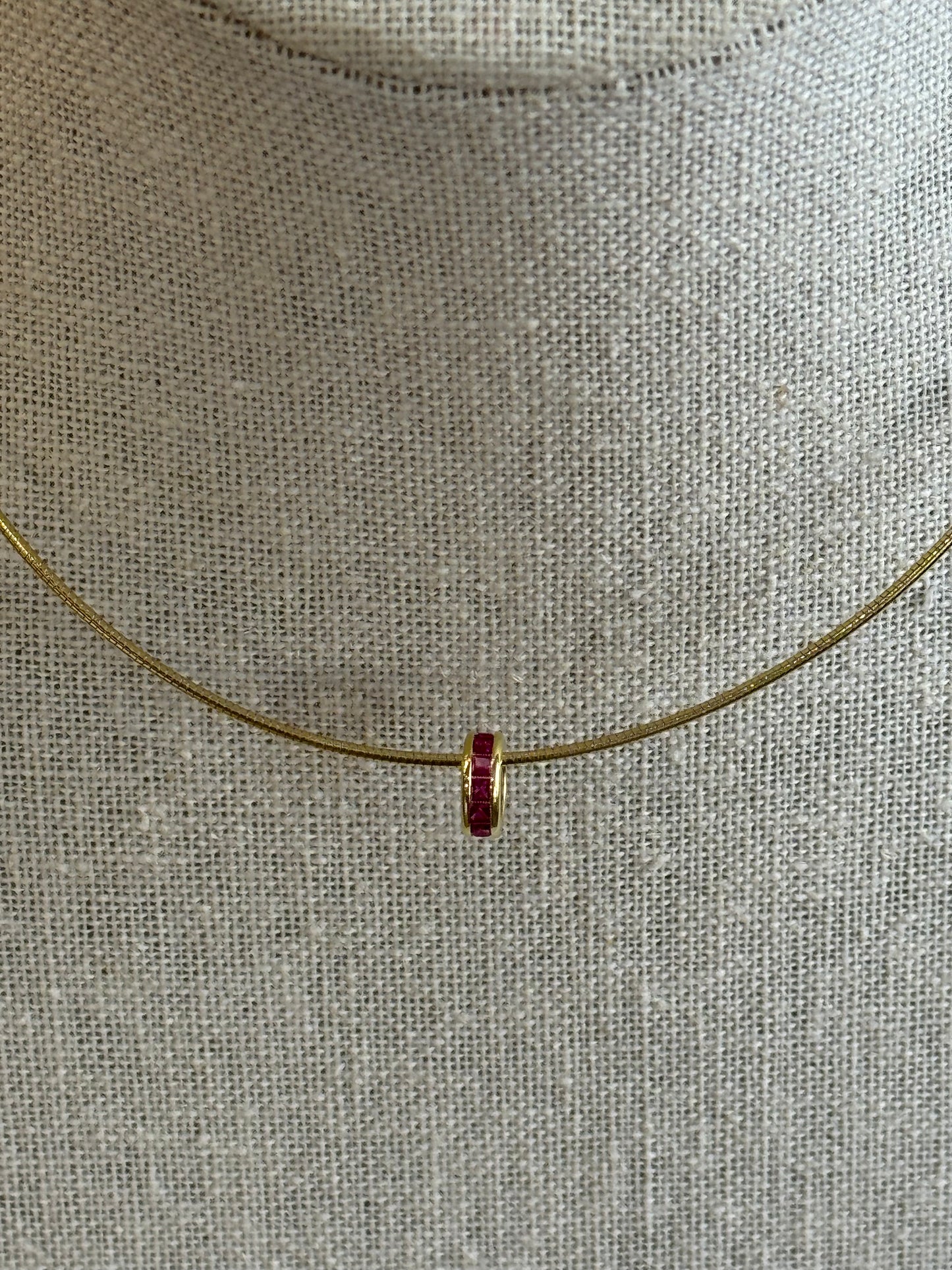 Baguette CZ Rondelles