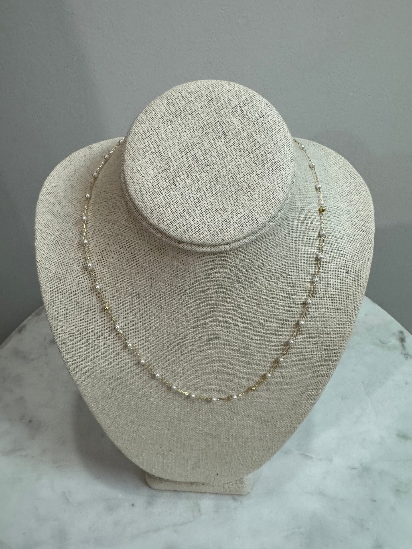 Pearl Dot Necklace