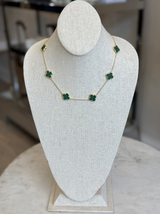 Ali Clover Necklace Short