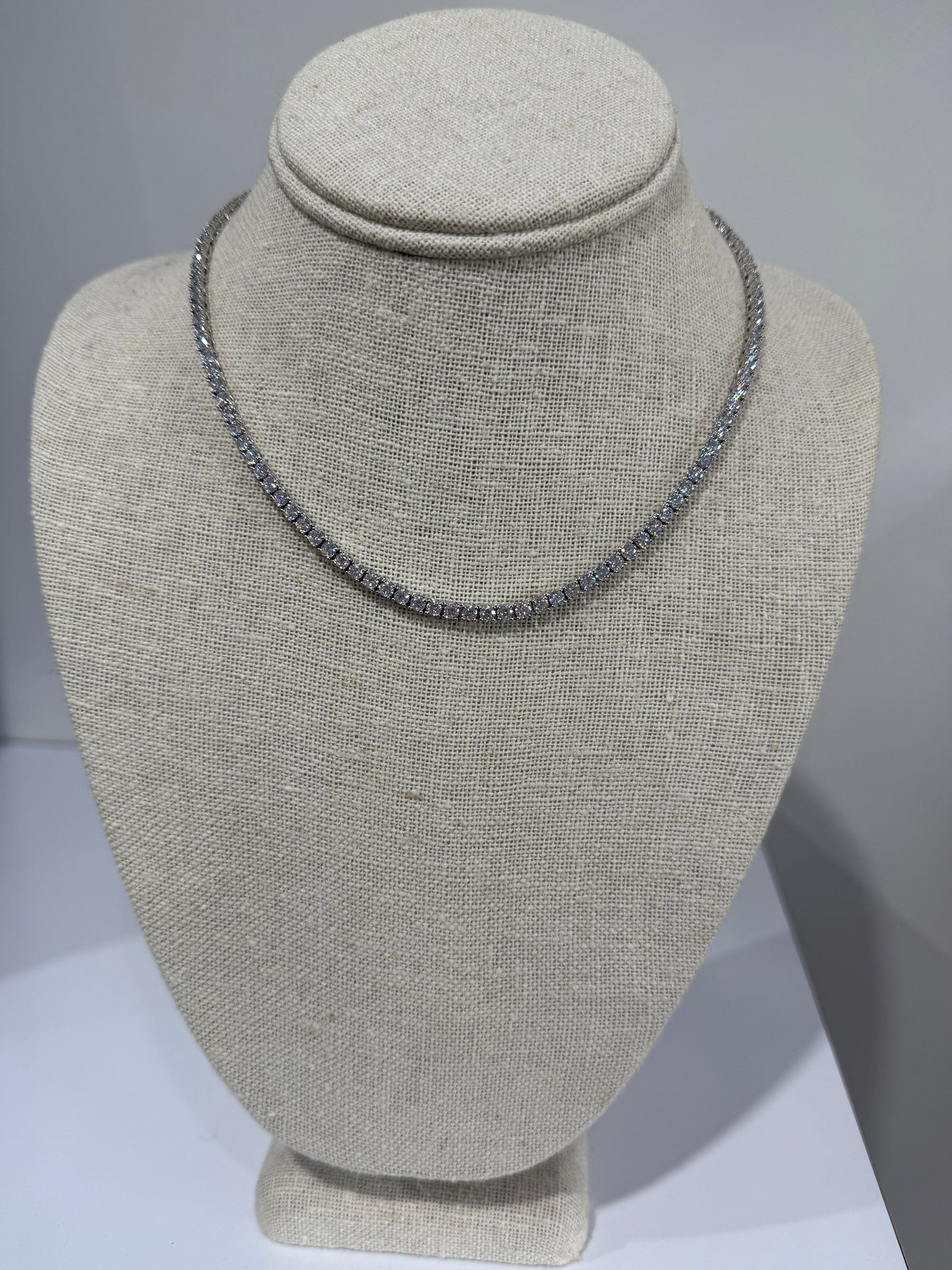 Babe 3mm 16" Tennis Necklace