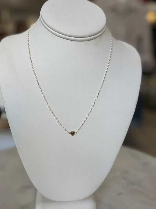 Heart Beaded Necklace
