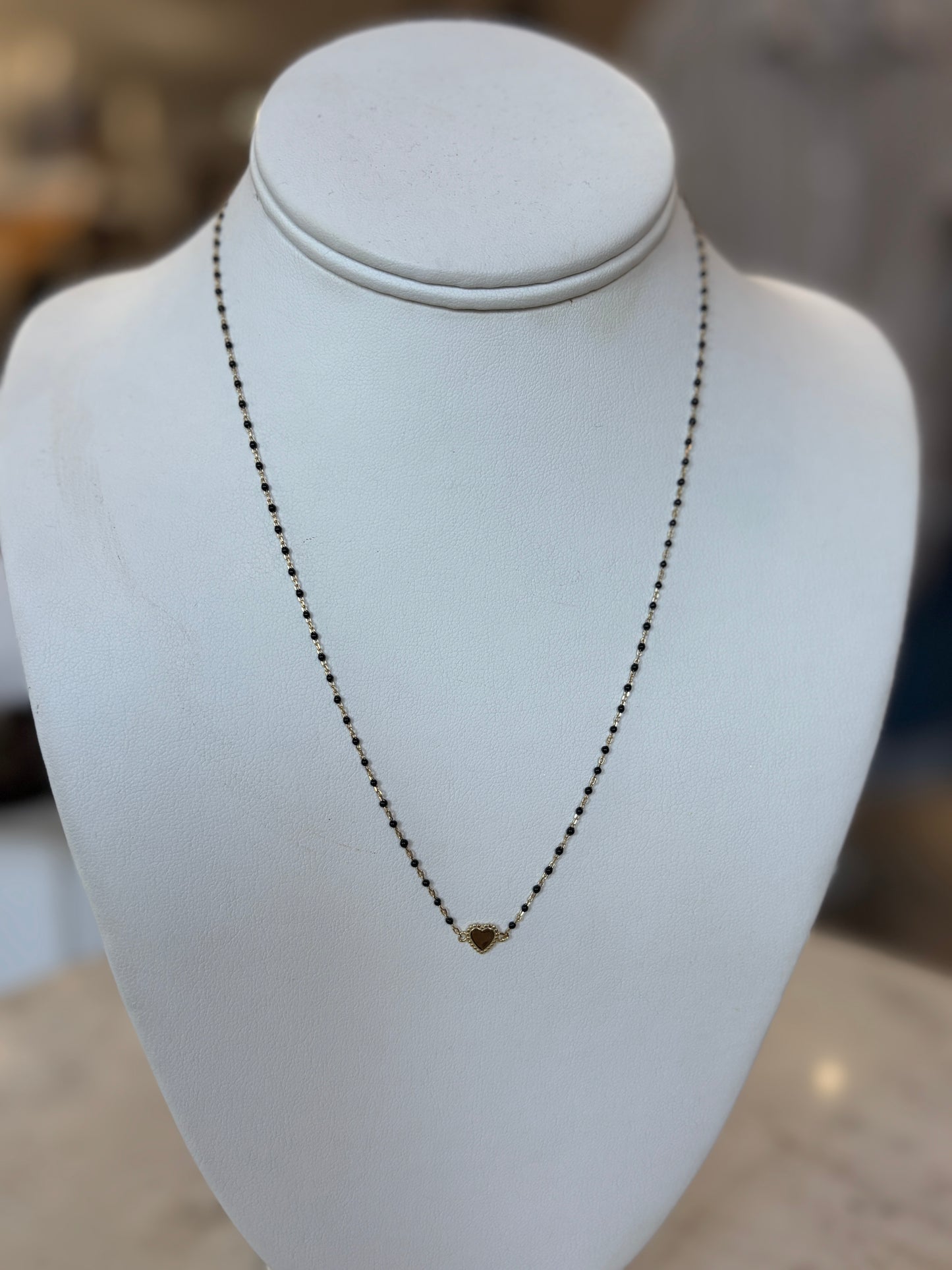 Heart Beaded Necklace