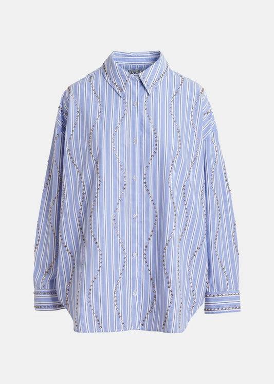 Jehlani Studded Oversize Shirt