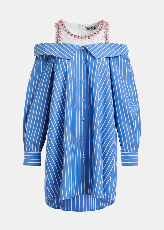 Jori Embellished Shirt Dress