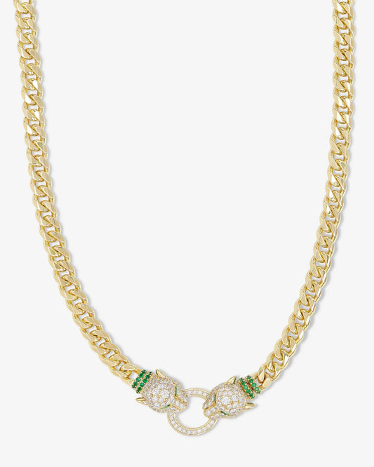Jaguar Cuban Chain Necklace
