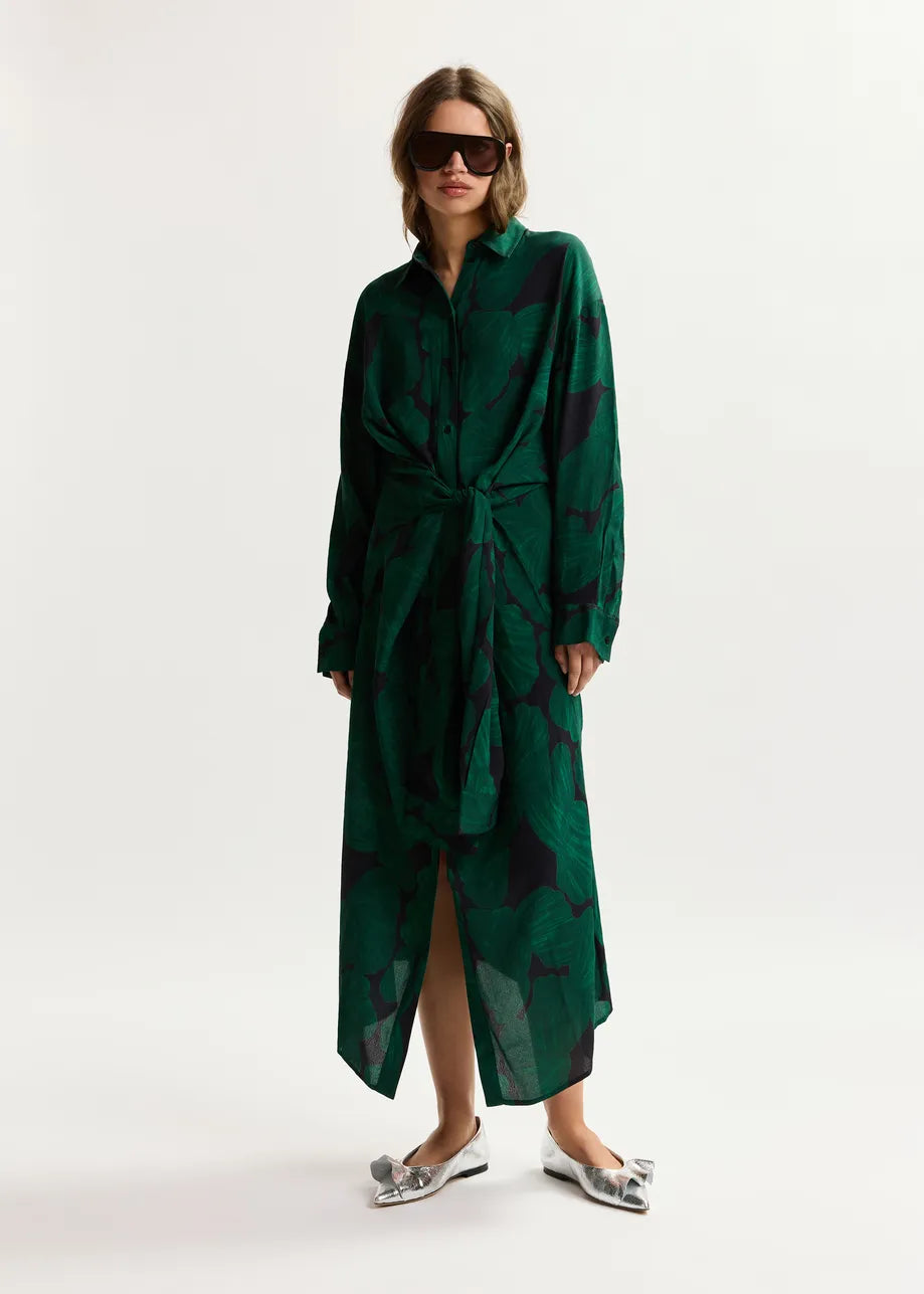 Kamila Waist Tie Shirt Dress