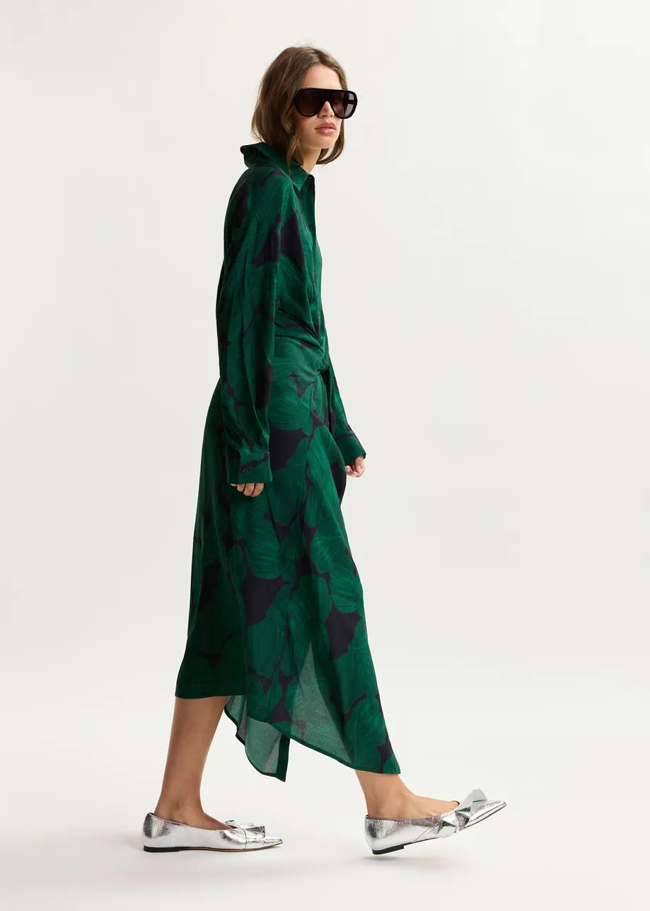 Kamila Waist Tie Shirt Dress