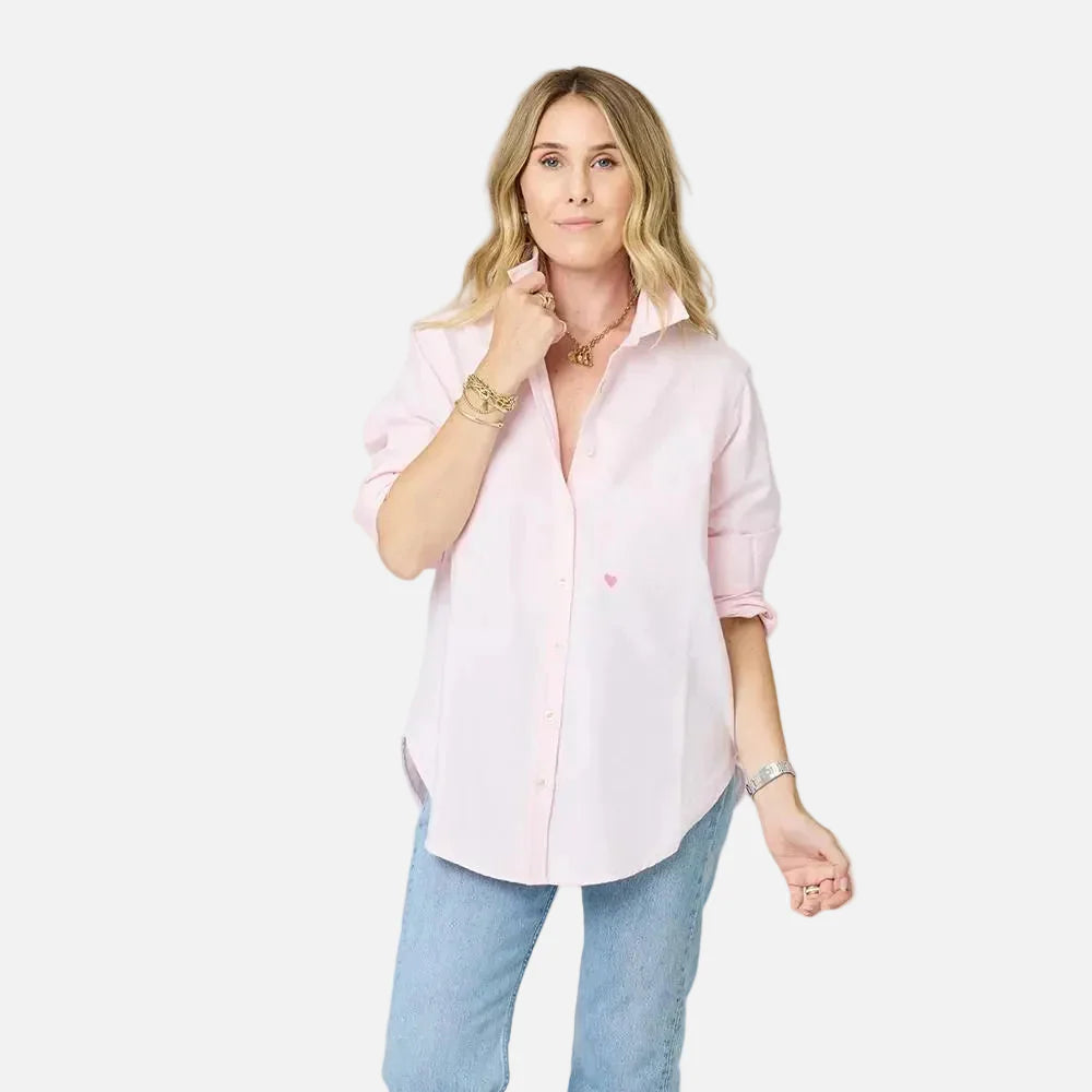 Mia Lightweight Oxford Pink
