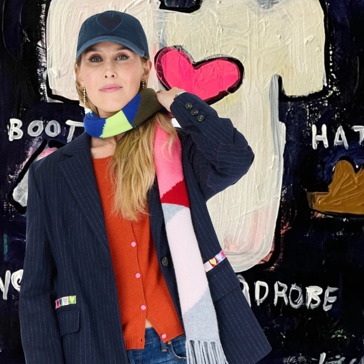 KR Imperfect Heart Hat Indigo