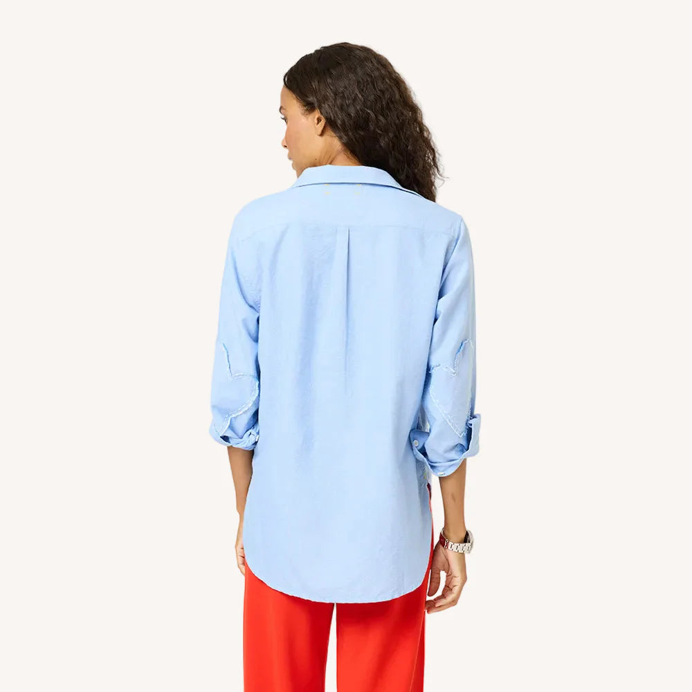 Mia Lightweight Oxford Blue