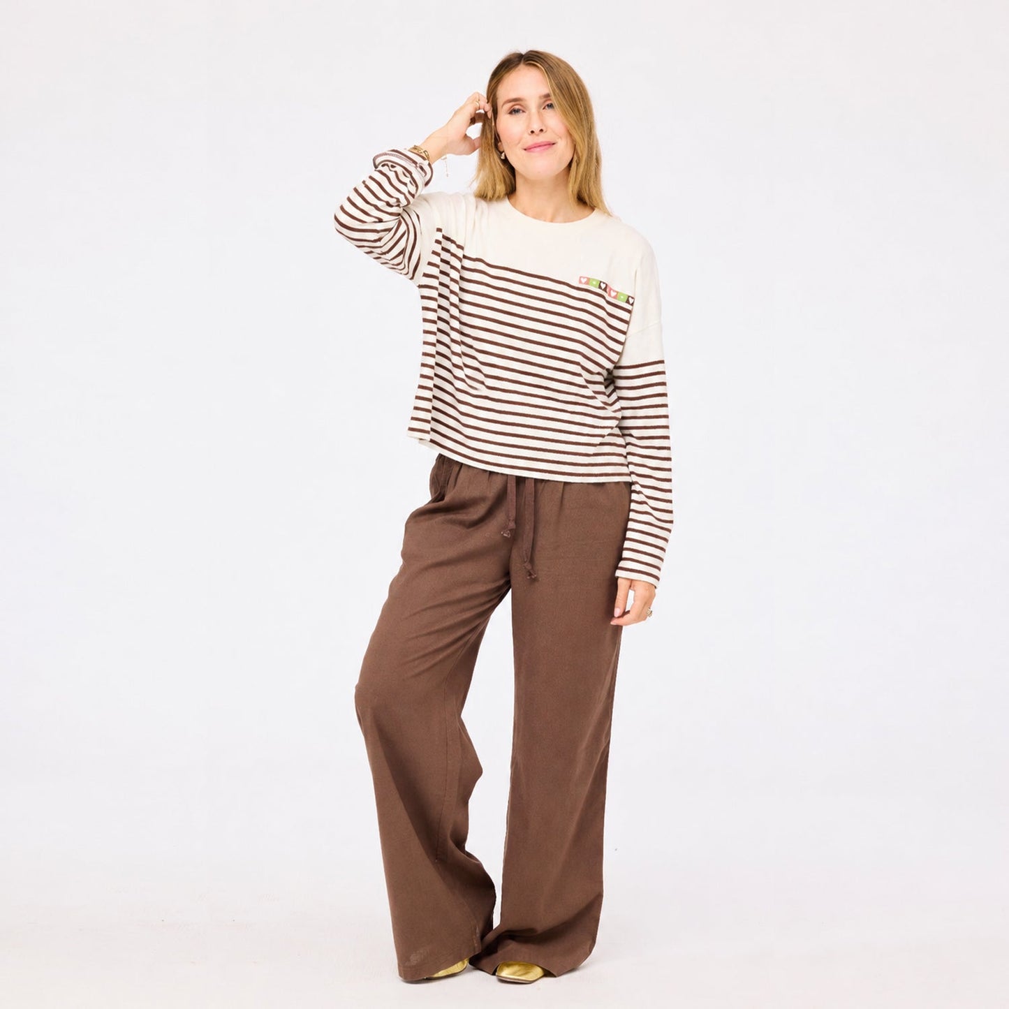 Artist Long Sleeve Stripe Tee