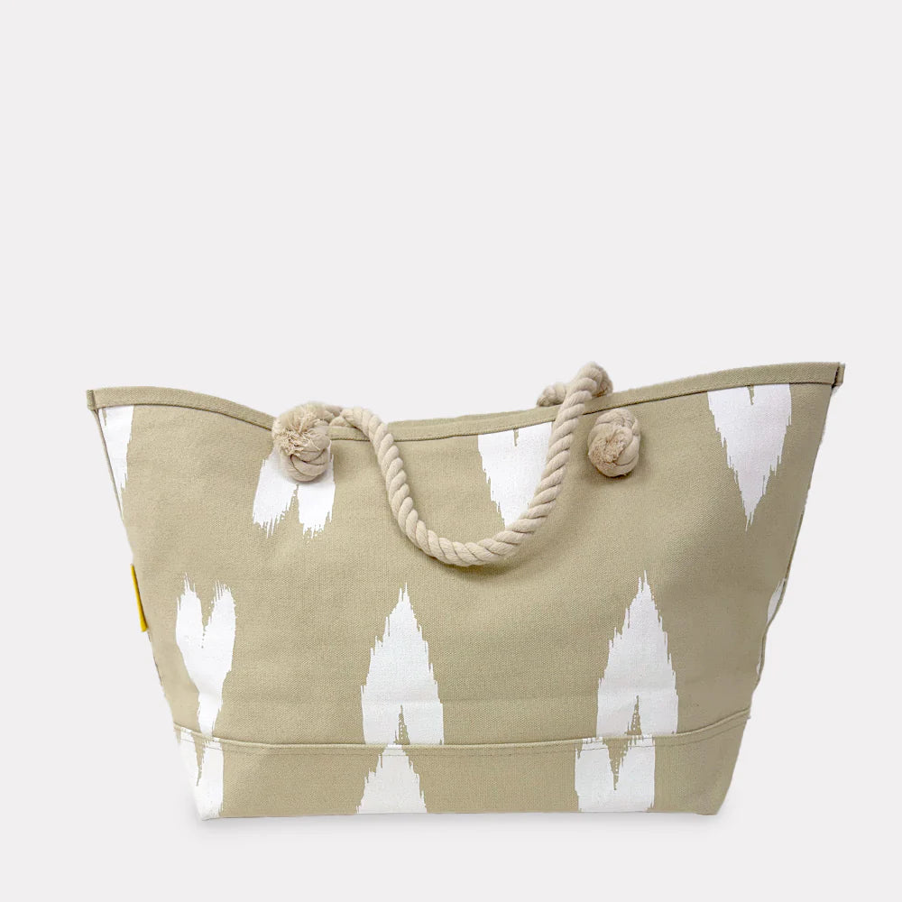 Rope Heart Cotton Tote