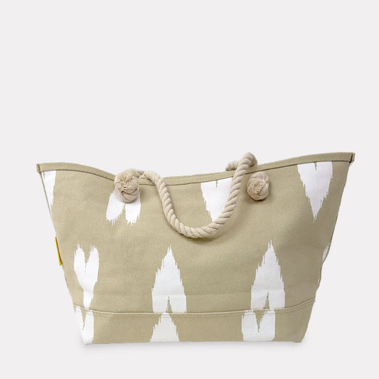 Rope Heart Cotton Tote