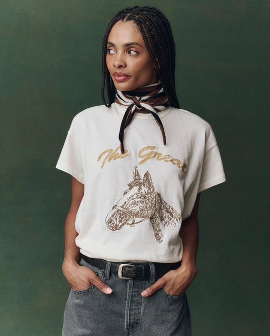 The Boxy Crew Horse Embroidery