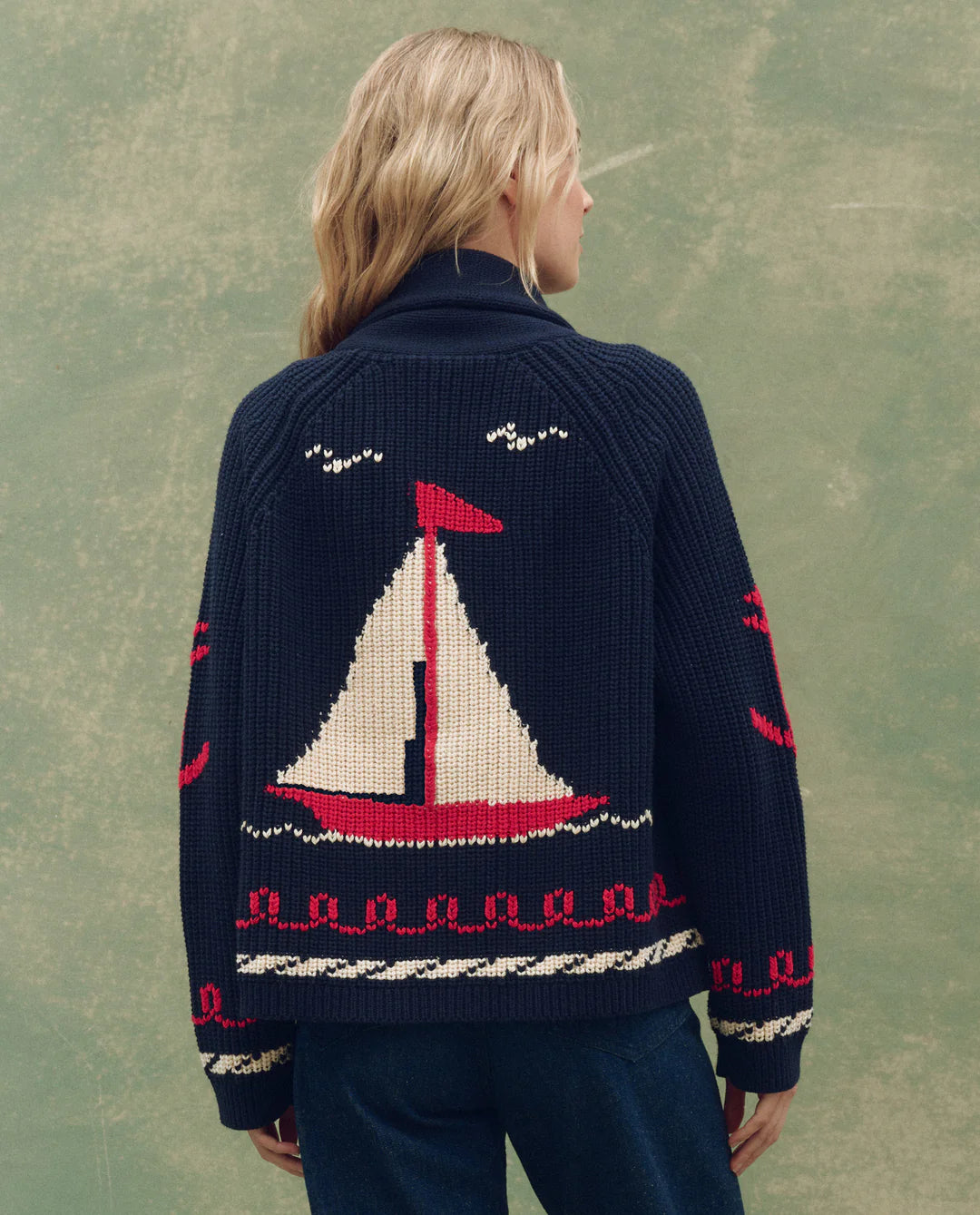 The Sailboat Lodge Cardigan