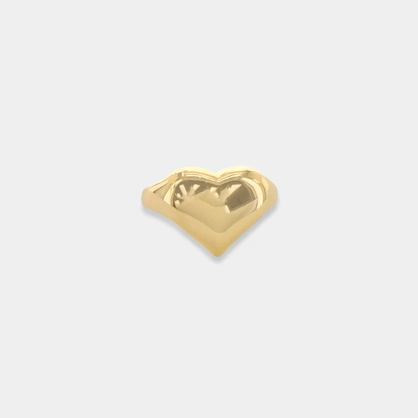 Heart Signet Gold