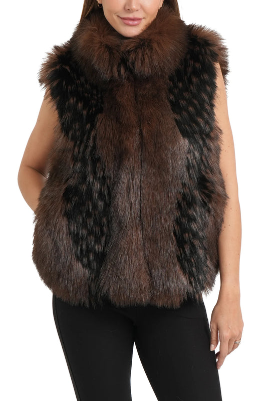Jackie Vest Brown