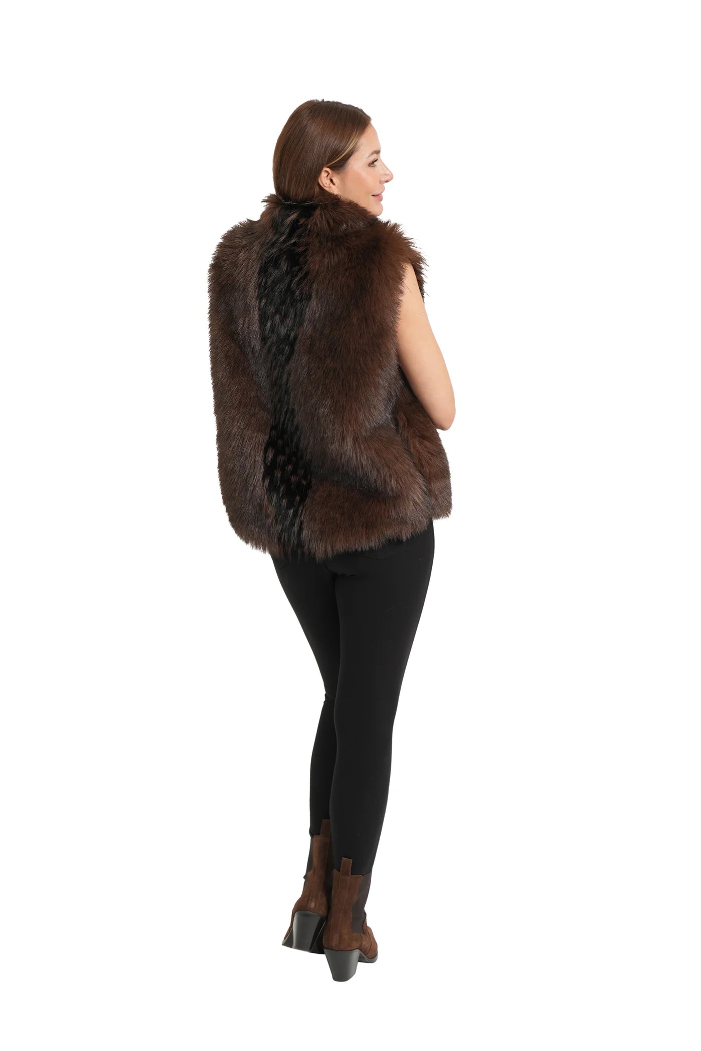 Jackie Vest Brown