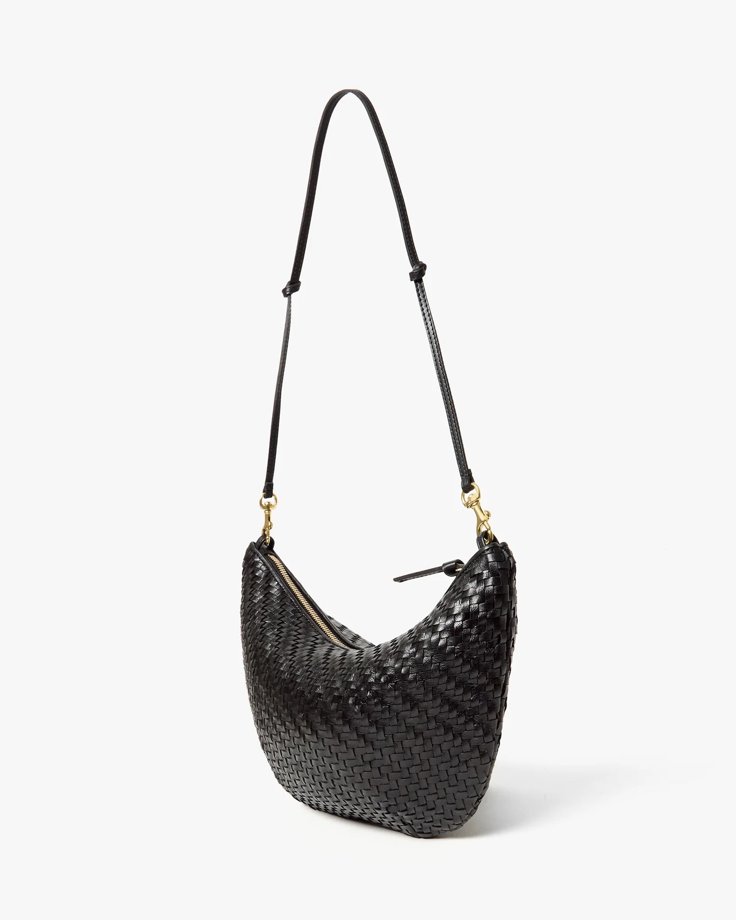 Lune Black Woven Zig-Zag
