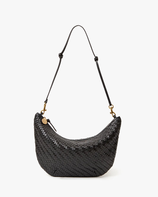 Lune Black Woven Zig-Zag