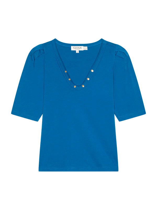 Nahal Top in Sapphire