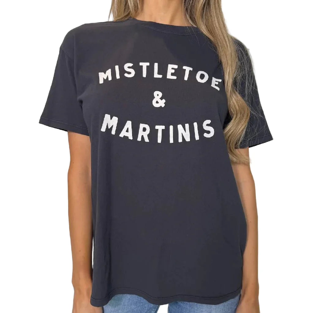 Mistletoe Boyfriend Tee