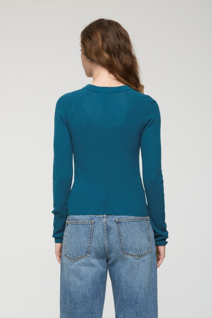 Juno Deep Teal Sweater
