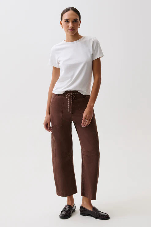 Sabrina Curved Utility Pant - Lindt