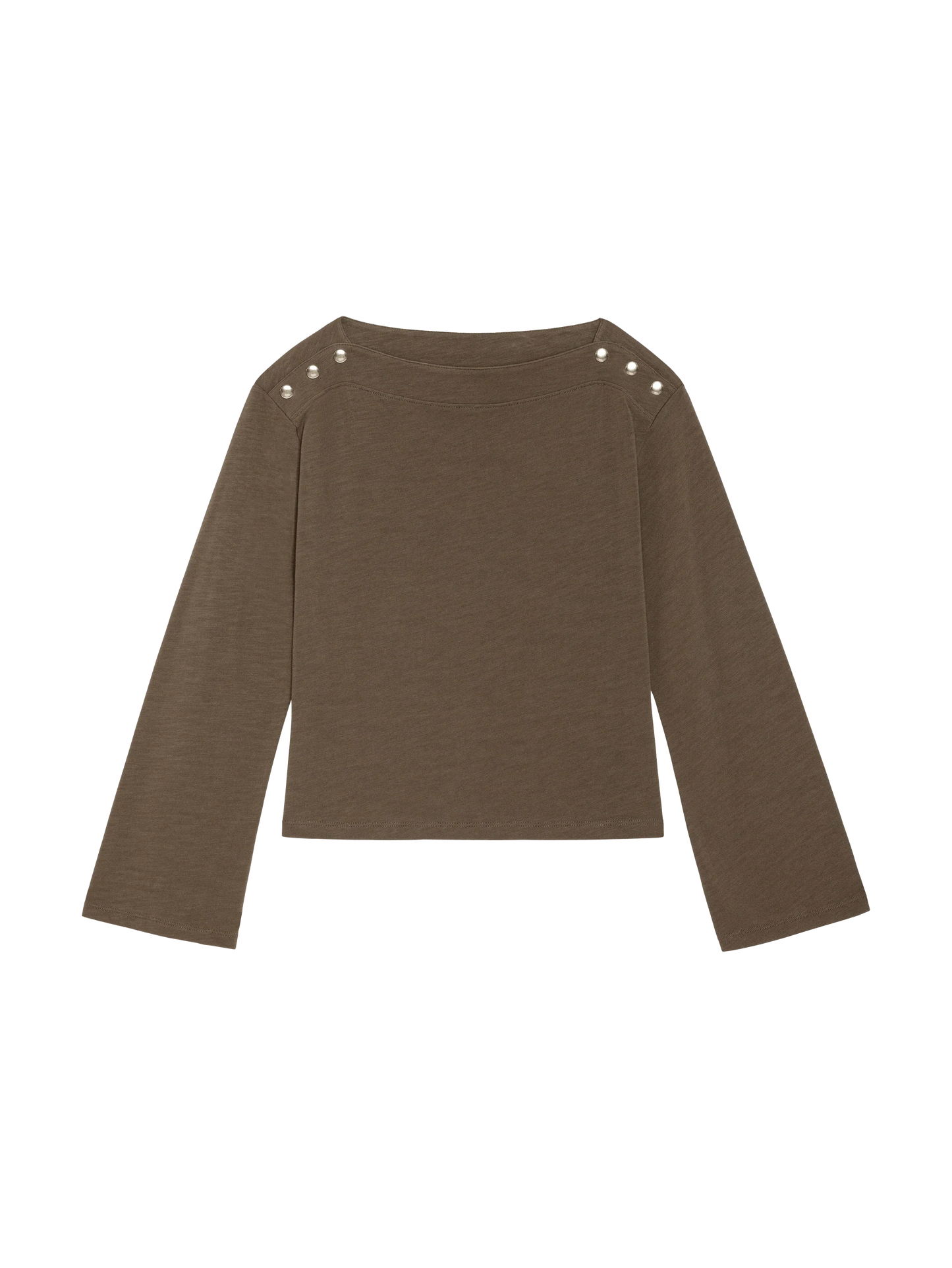 Rochelle Boatneck Tee Espresso